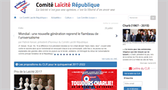 Desktop Screenshot of laicite-republique.org