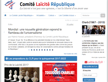 Tablet Screenshot of laicite-republique.org